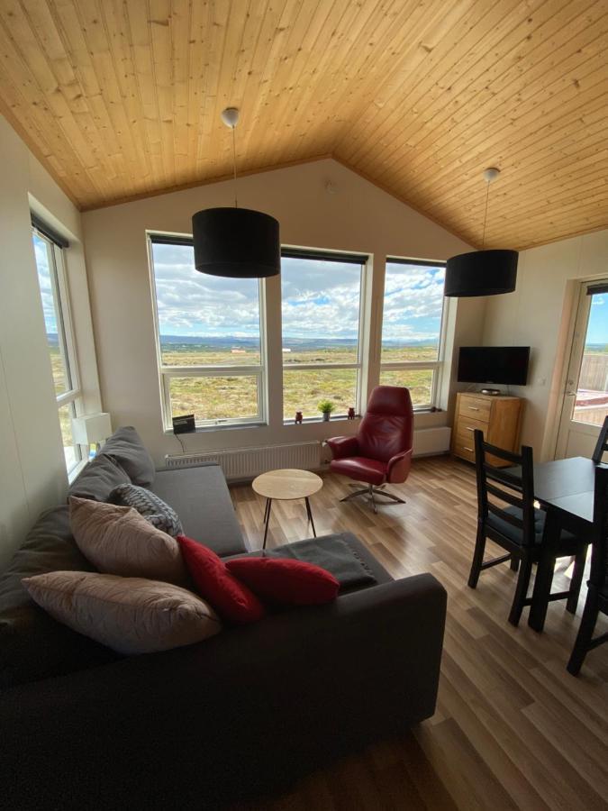 Blue View Cabin 1A With Private Hot Tub Reykholt  Dış mekan fotoğraf