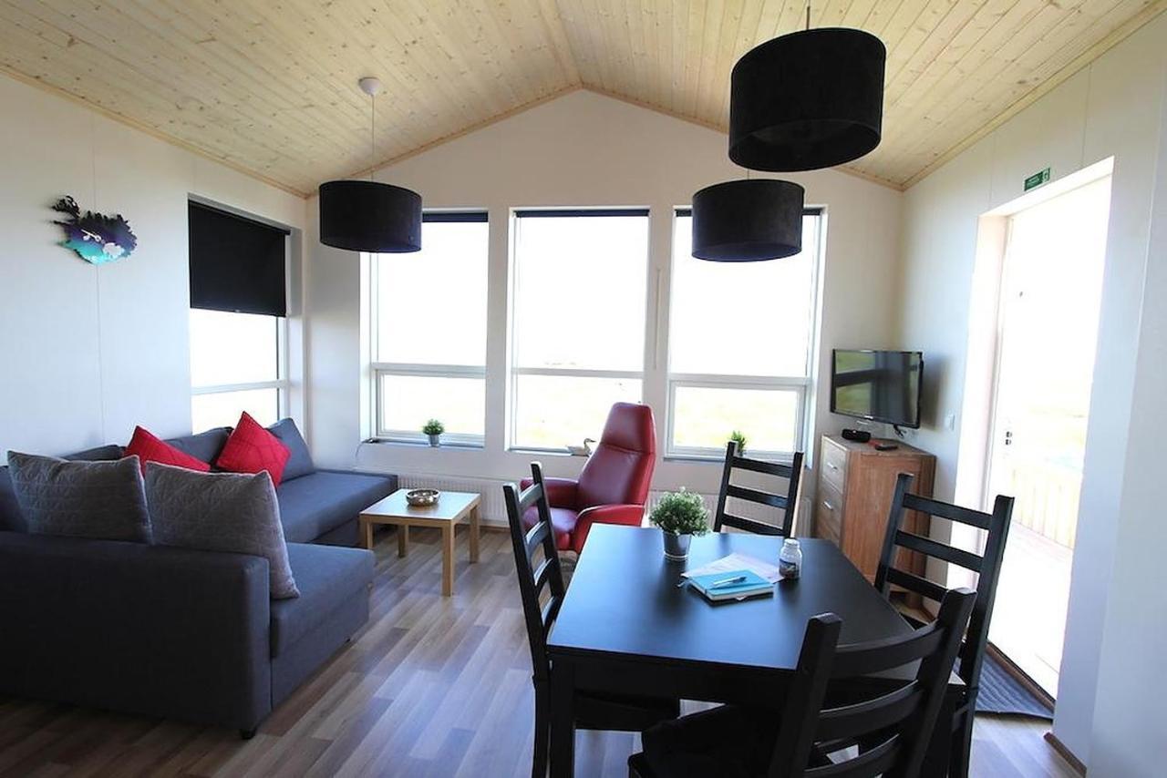 Blue View Cabin 1A With Private Hot Tub Reykholt  Dış mekan fotoğraf