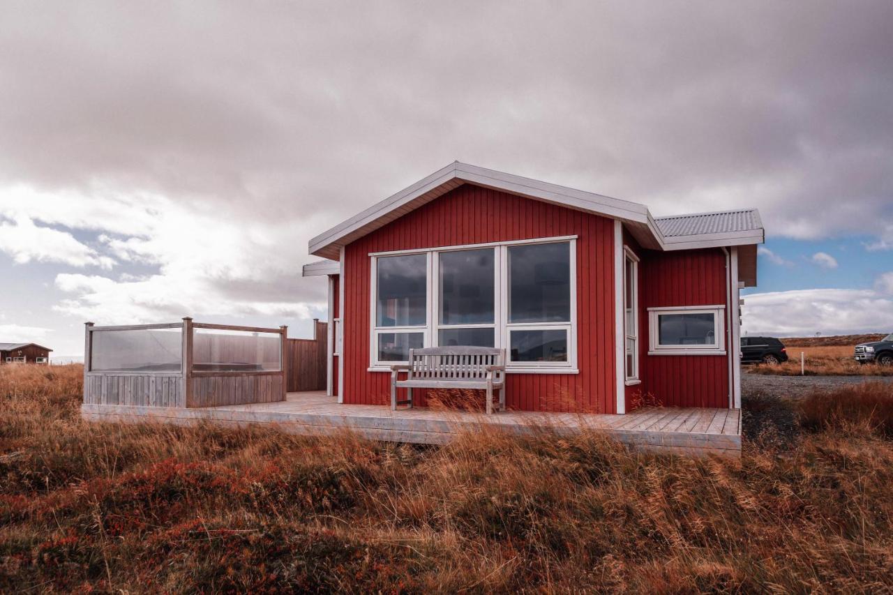 Blue View Cabin 1A With Private Hot Tub Reykholt  Dış mekan fotoğraf