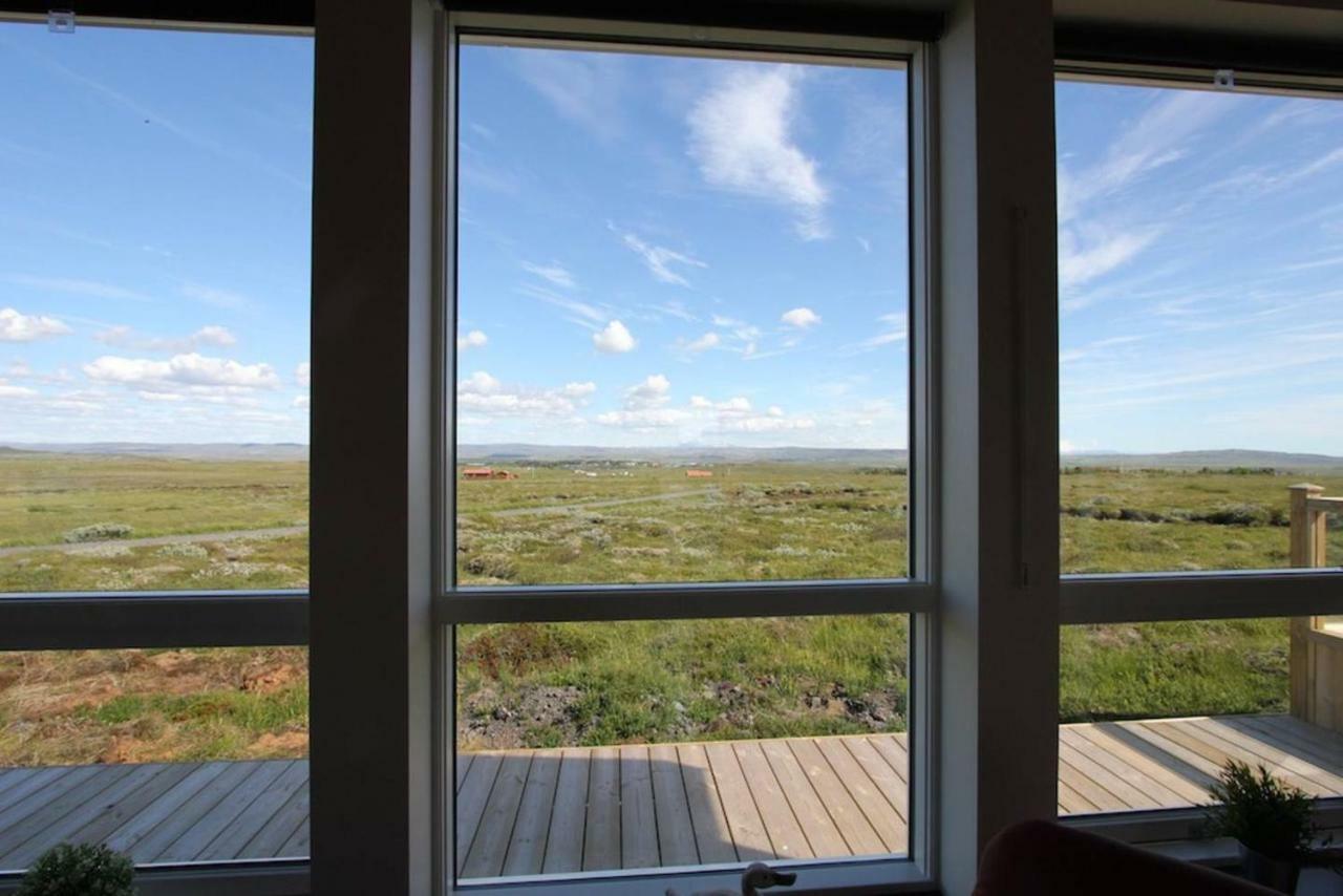 Blue View Cabin 1A With Private Hot Tub Reykholt  Dış mekan fotoğraf